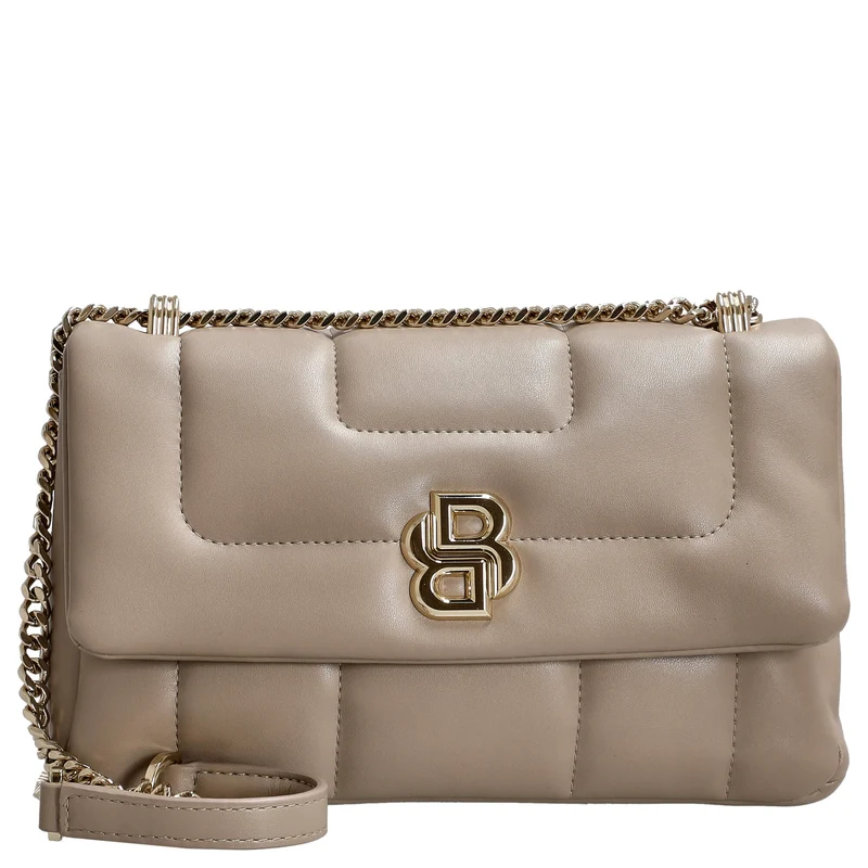 BOSS Women's B Icon - Schultertasche M 24.5 cm (light beige)