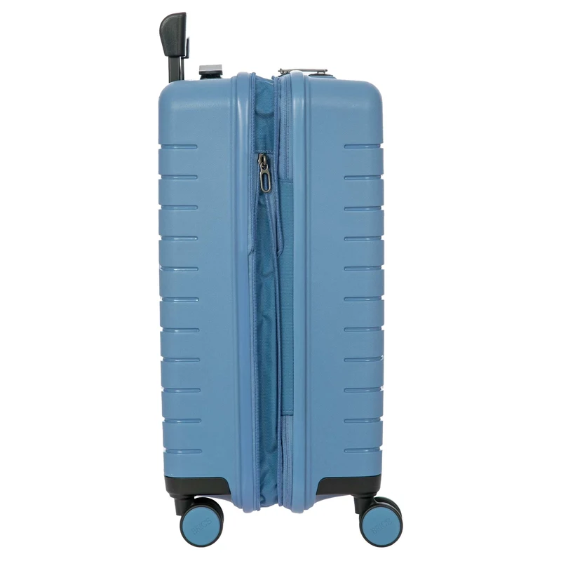 Brics BY Ulisse - 4-Rollen-Kabinentrolley 55 cm erw. (grey blue)