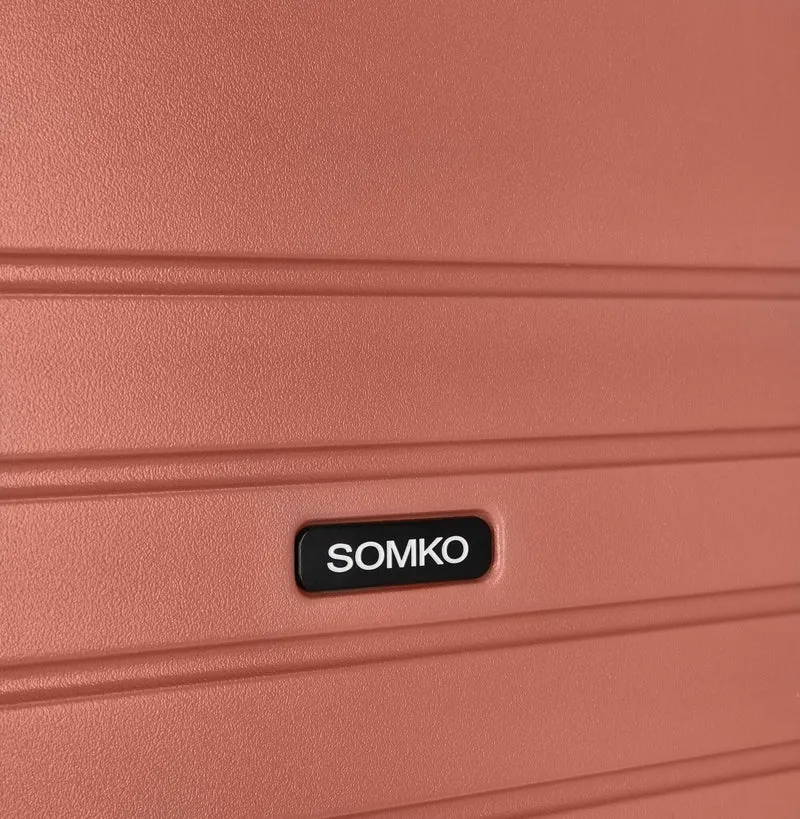 Somko Line - 4-Rollen-Trolley M 67 cm (coral)