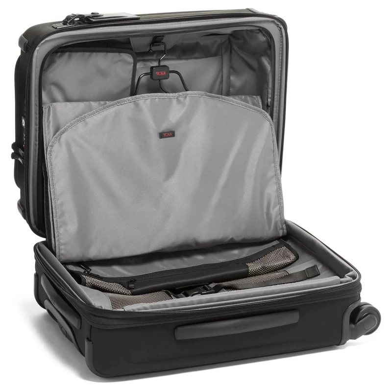 TUMI Alpha - Continental Dual Access 4-Rollen-Trolley ballistisches Nylon 56 cm erw. (schwarz)