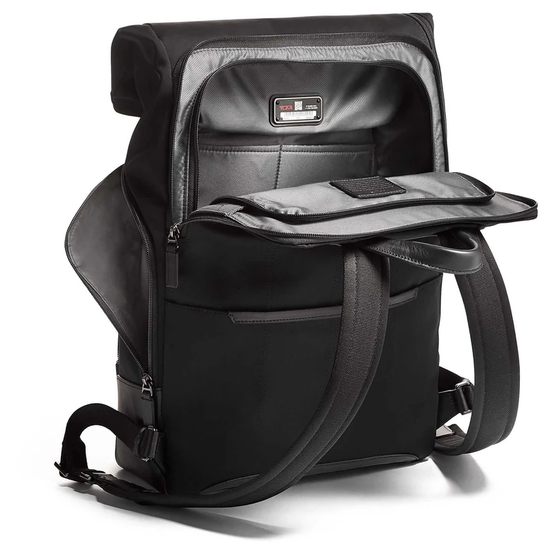 TUMI Harrison - Osborn Roll Top Rucksack 44 cm (schwarz)