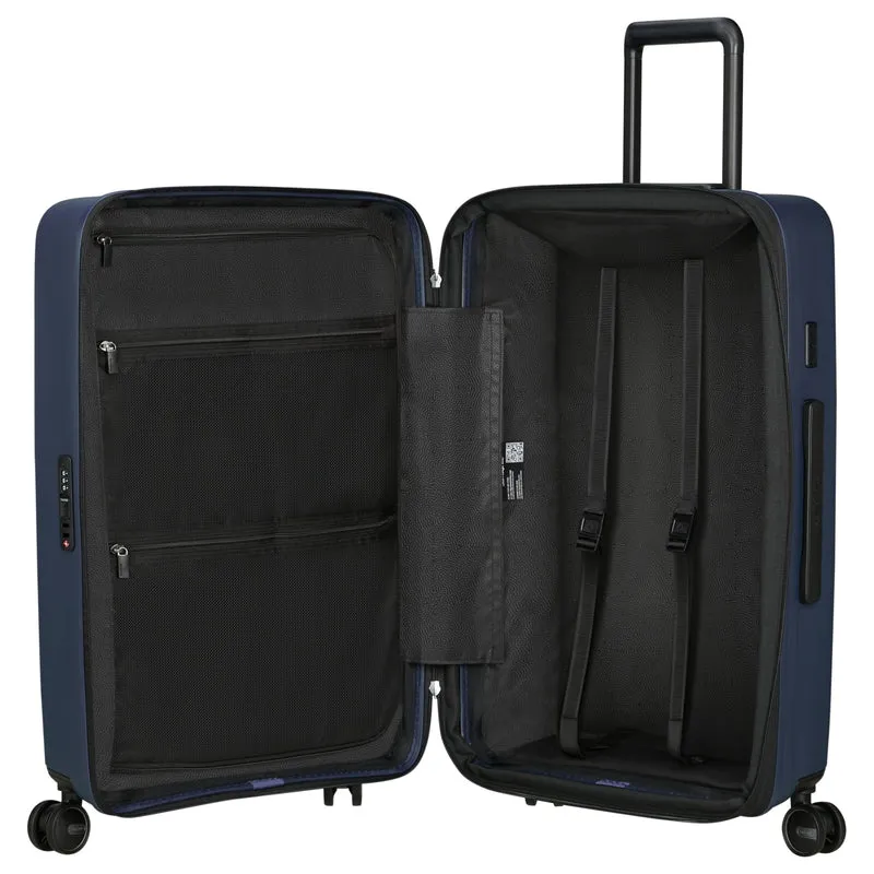Samsonite Selection Restackd - 4-Rollen-Trolley M 68 cm erw. (midnight)