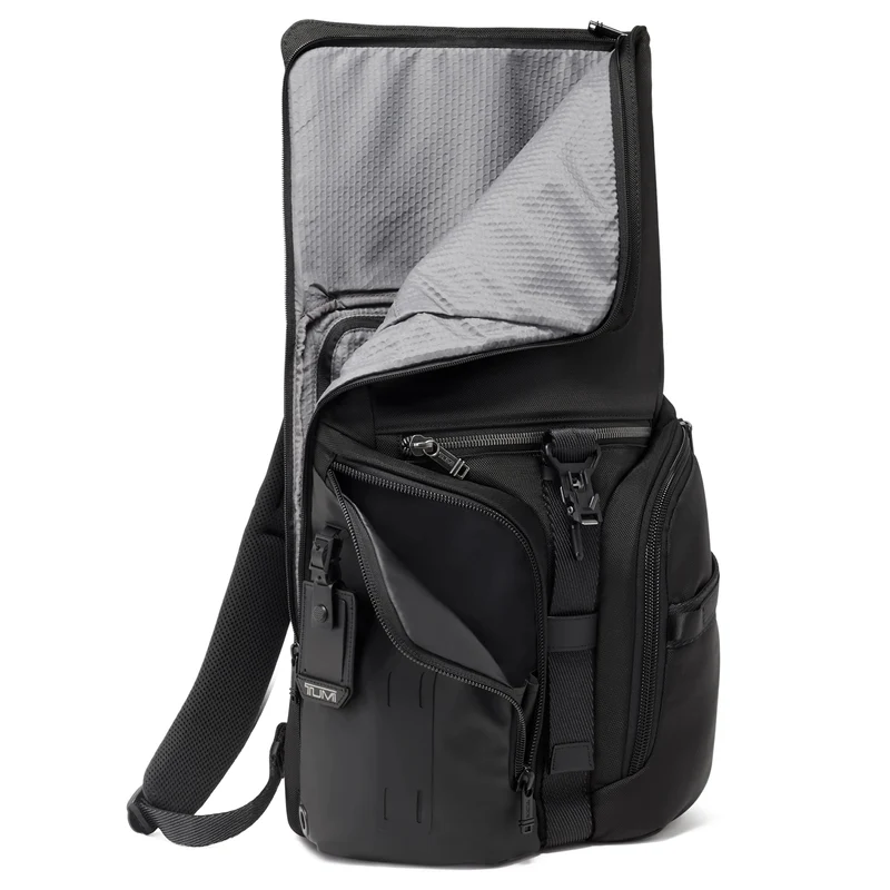 TUMI Alpha Bravo - Logistics Rucksack. ballistisches Nylon 15" 42 cm (schwarz)