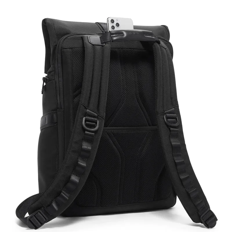 TUMI Alpha Bravo - Logistics Rucksack. ballistisches Nylon 15" 42 cm (schwarz)