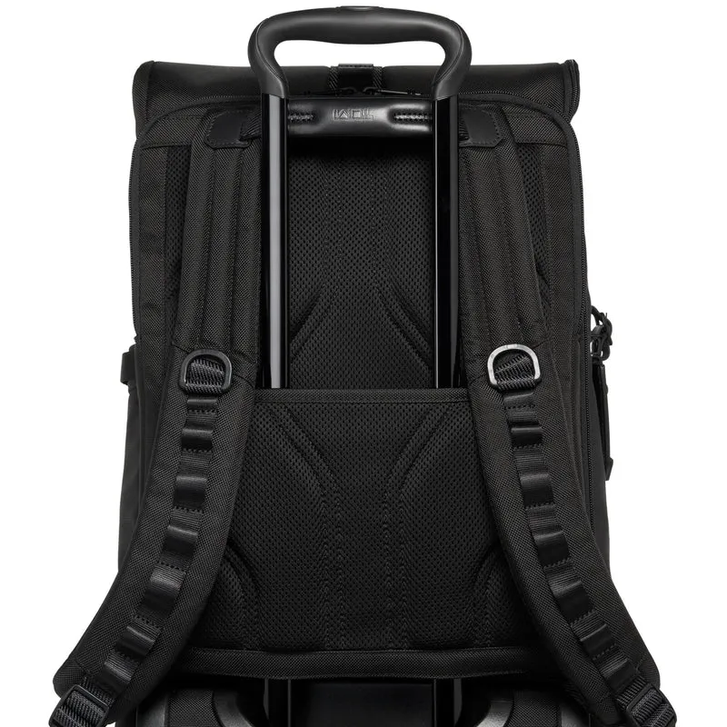 TUMI Alpha Bravo - Logistics Rucksack. ballistisches Nylon 15" 42 cm (schwarz)