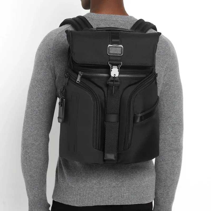TUMI Alpha Bravo - Logistics Rucksack. ballistisches Nylon 15" 42 cm (schwarz)