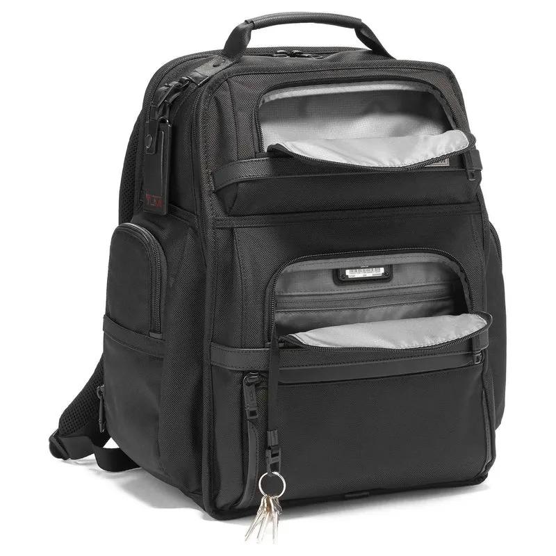 TUMI Alpha - Business-Rucksack, ballistisches Nylon 15" 43 cm (schwarz)