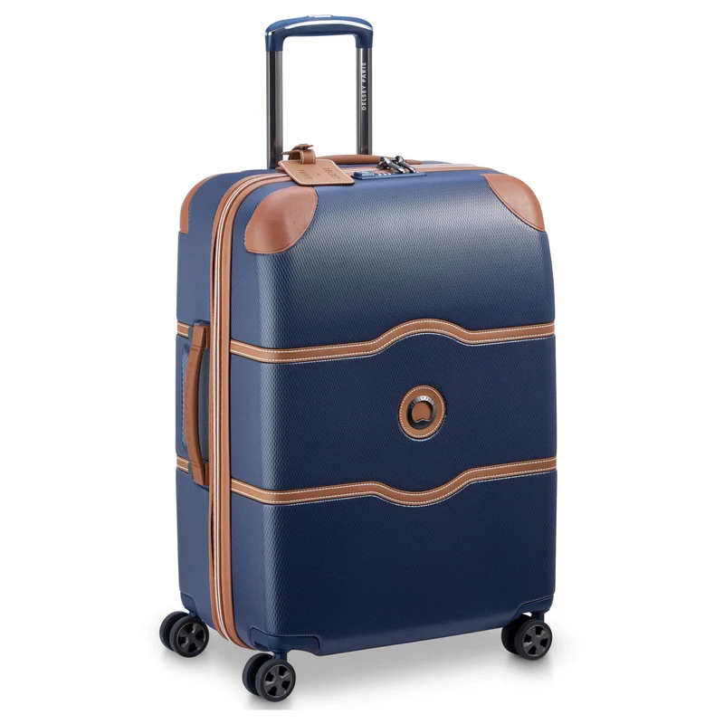 Delsey Paris Chatelet Air 2.0 - 4-Rollen-Trolley 66 cm (marineblau)