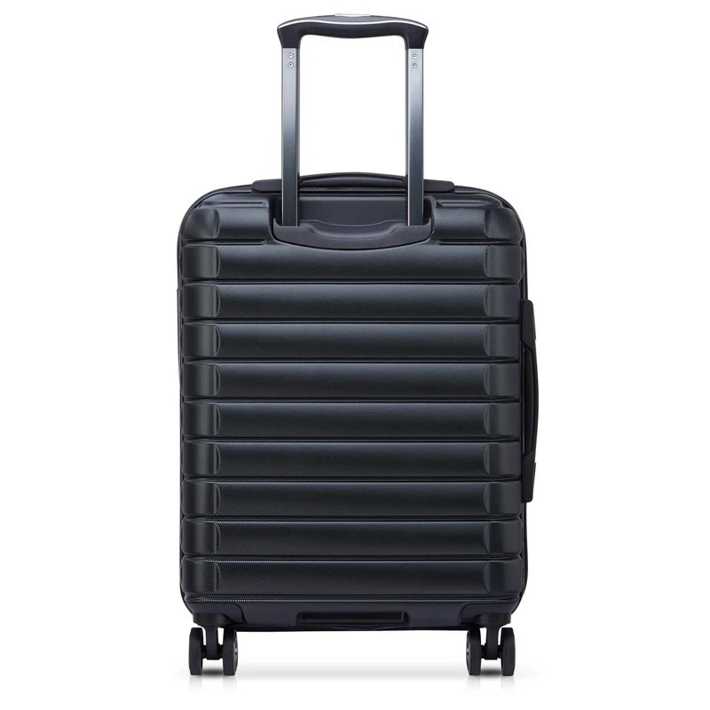 Delsey Paris Shadow 5.0 - 4-Rollen-Kabinentrolley Slim Line USB 55 cm (schwarz)