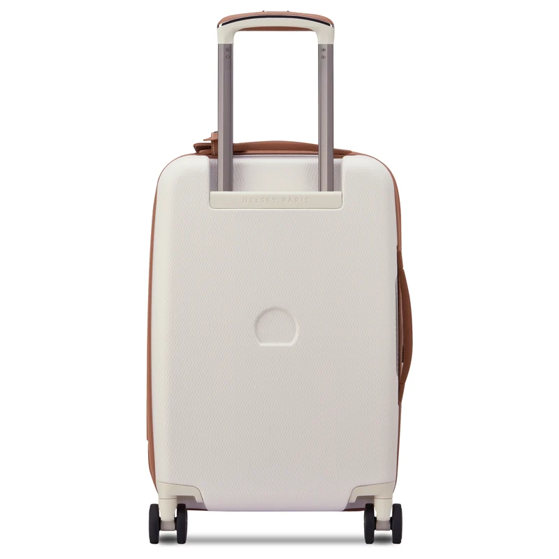 Delsey Paris Chatelet Air 2.0 - 4-Rollen-Kabinentrolley 55 cm erw. 14" USB (angora)