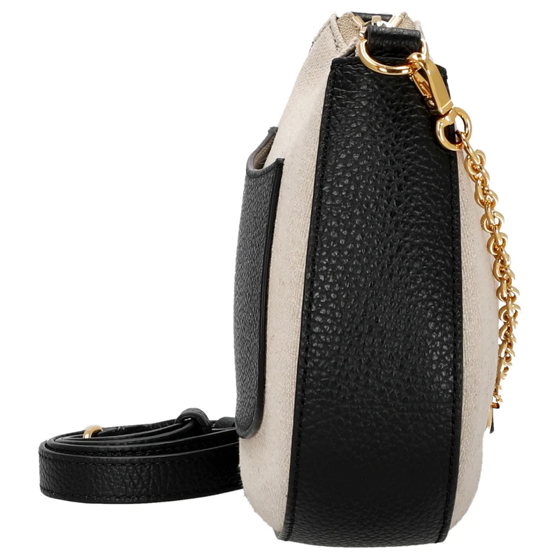 Coccinelle C-Easy Canvas - Umhängetasche 22 cm (natural/noir)