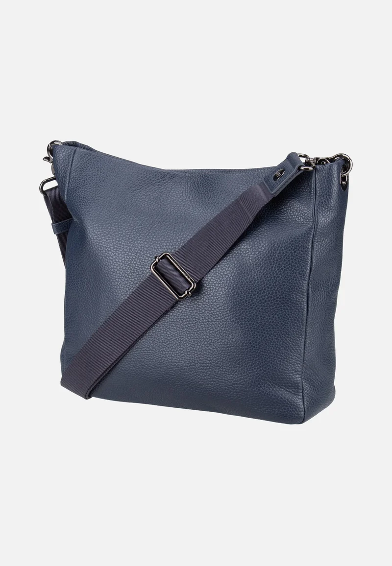 Mellow Leather Large FZT04 Dress Blue - Crossbody Bag