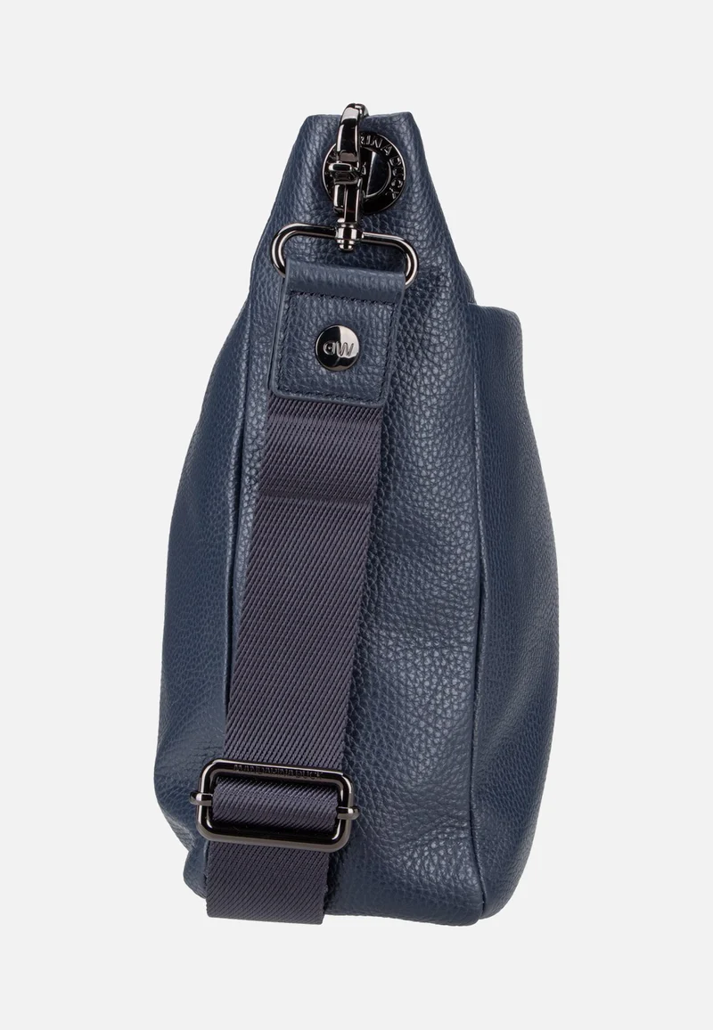 Mellow Leather Large FZT04 Dress Blue - Crossbody Bag