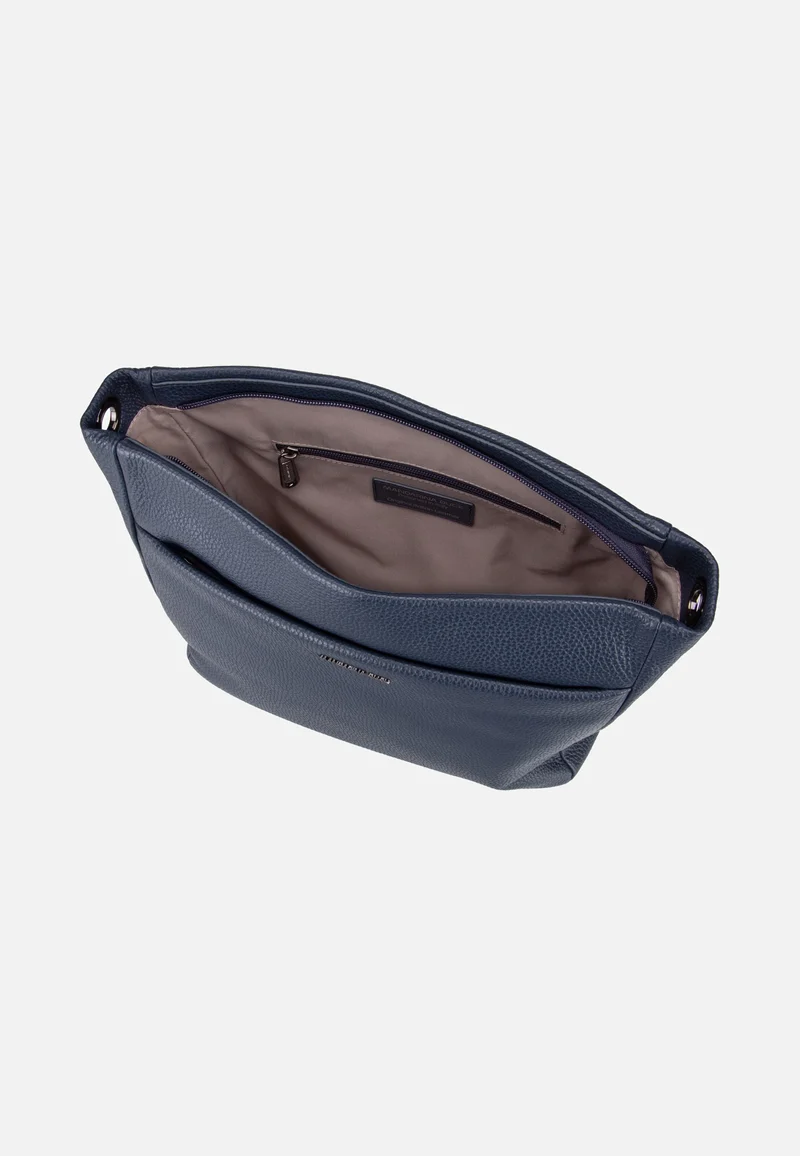Mellow Leather Large FZT04 Dress Blue - Crossbody Bag
