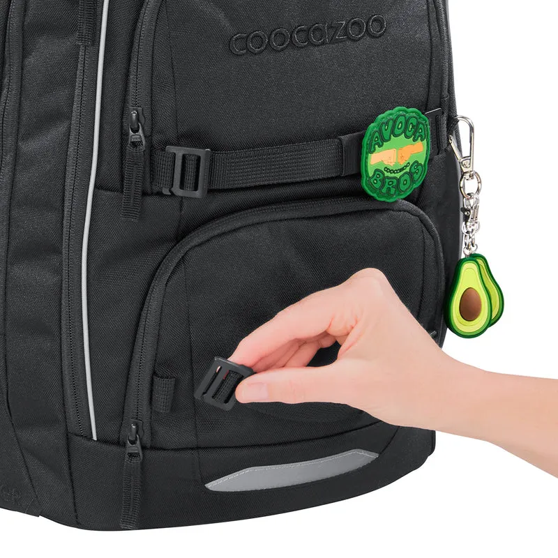 Coocazoo Porter - Schulrucksack 44 cm (Black Coal)