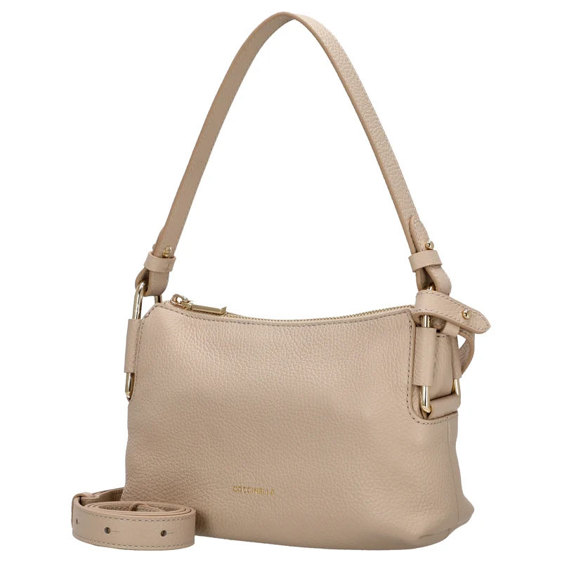 Coccinelle Rebekka - Schultertasche 23 cm (sandshell)