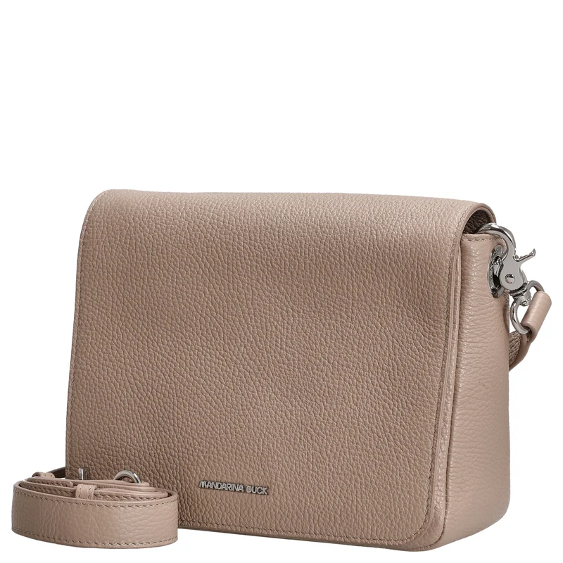 Mandarina Duck Mellow Leather - Umhängetasche 36 cm (warm taupe)