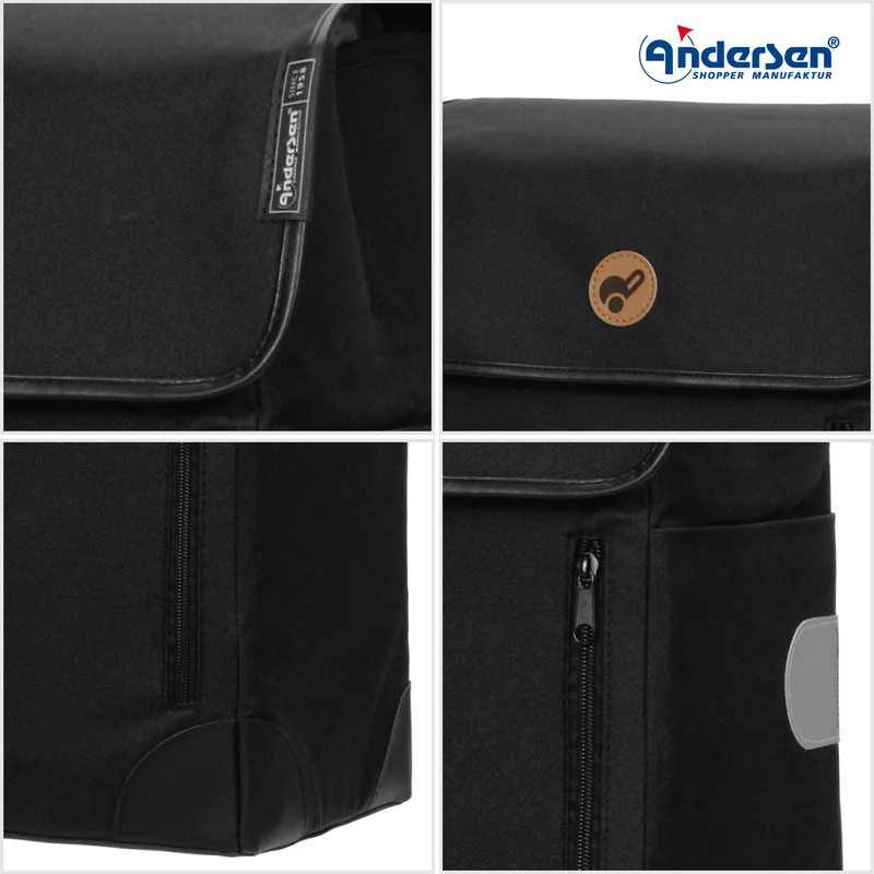 Andersen Scala Shopper Weda - Einkaufstrolley 101 cm (black)