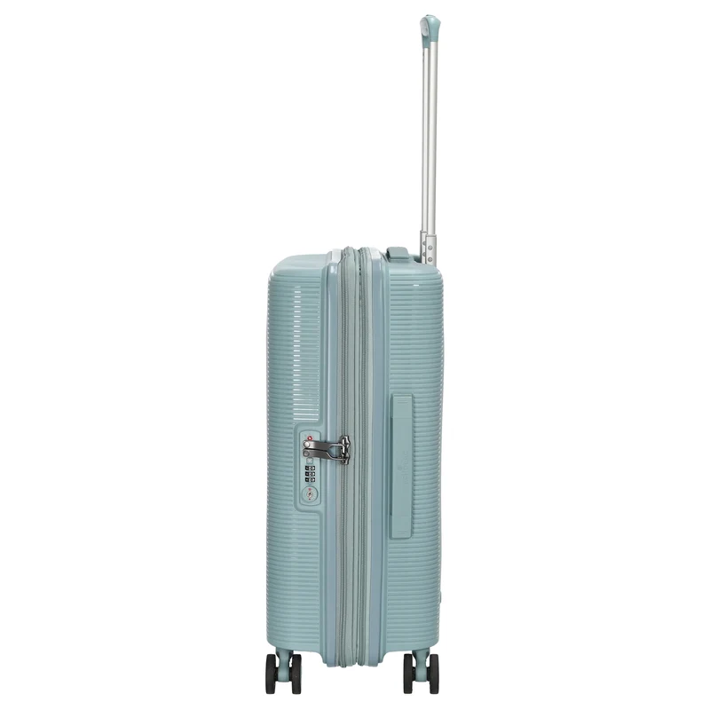 Echolac Forza - 4 Rollen - Kabinentrolley 55 cm erw. (blue)