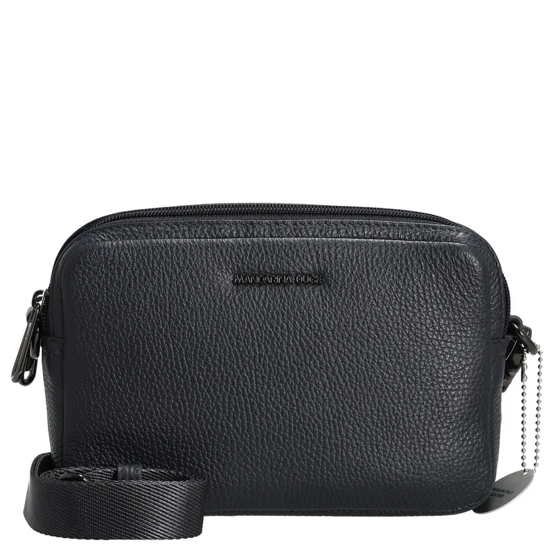 Mandarina Duck Mellow Leather - Umhängetasche 20 cm (dress blue)