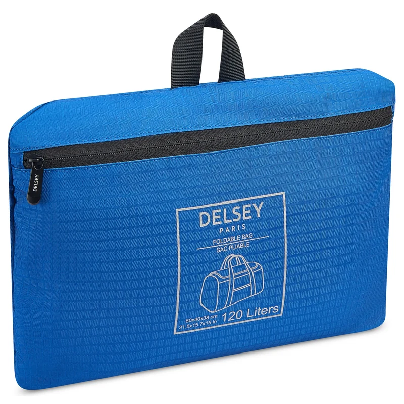 Delsey Paris Nomade faltbare - Reisetasche 80 cm (blau)