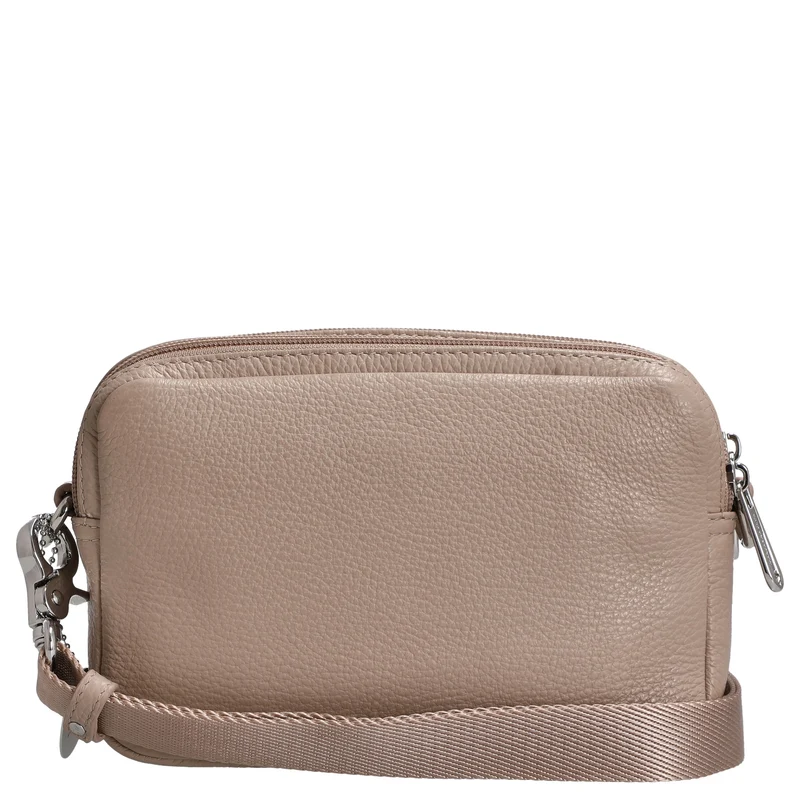 Mandarina Duck Mellow Leather - Umhängetasche 20 cm (warm taupe)