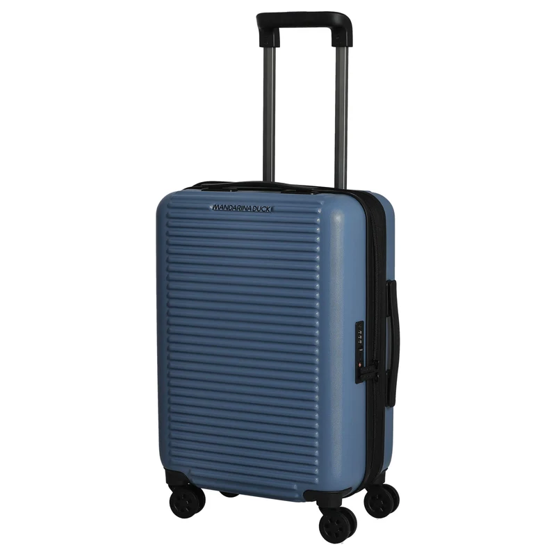 Mandarina Duck Tank Case - 4-Rollen-Trolley 55 cm erw. (china blue)