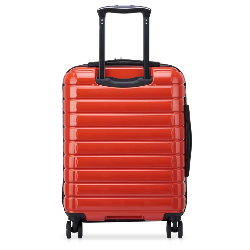 Delsey Paris Shadow 5.0 - 4-Rollen-Kabinentrolley Slim Line USB 55 cm (rot)