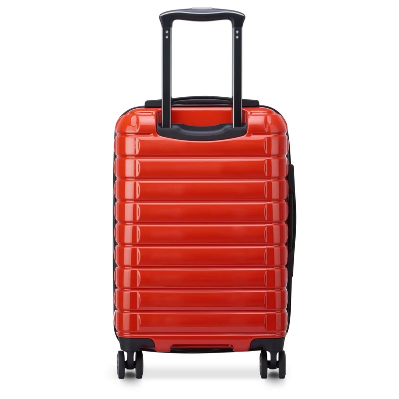 Delsey Paris Shadow 5.0 - 4-Rollen-Kabinentrolley USB 55 cm (intensives rot)
