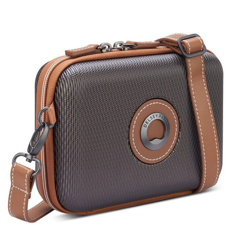 Delsey Paris Chatelet Air 2.0 Clutch - Umhängetasche 18 cm (braun)