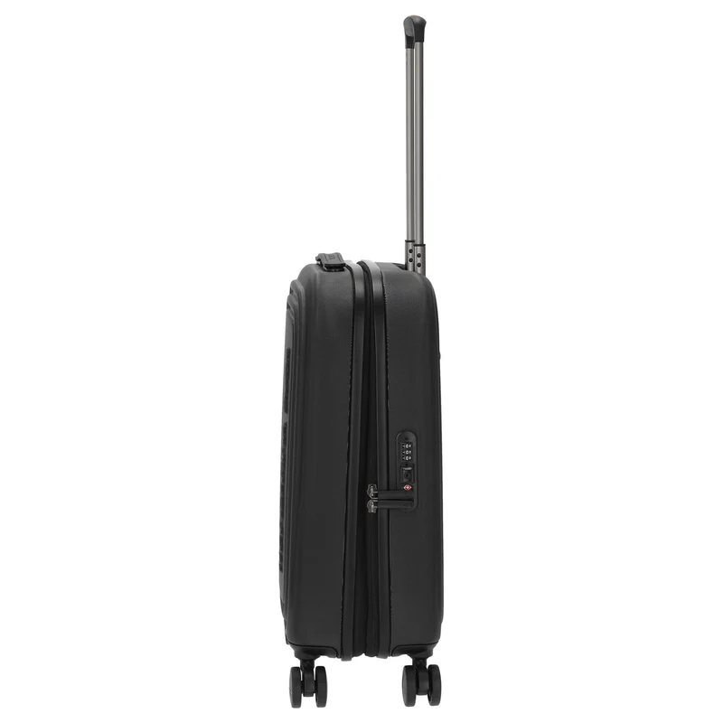 Mandarina Duck Logoduck+ - 4-Rollen-Kabinentrolley 52 cm erw. (black)