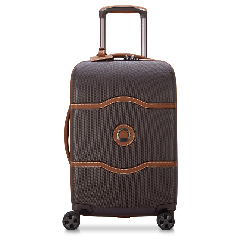 Delsey Paris Chatelet Air 2.0 - 4-Rollen-Kabinentrolley 55 cm (braun)