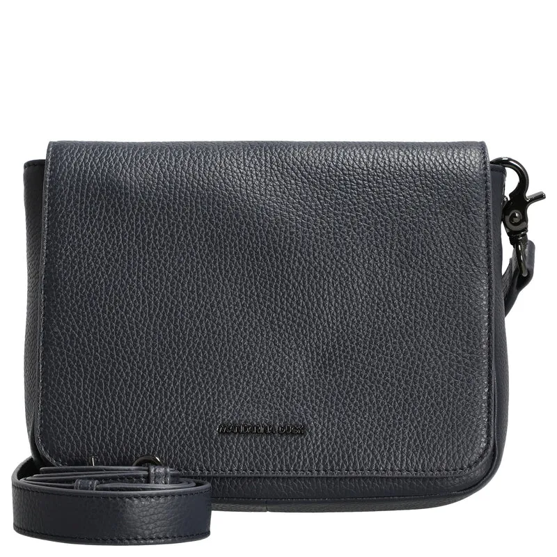 Mandarina Duck Mellow Leather - Umhängetasche 36 cm (dress blue)