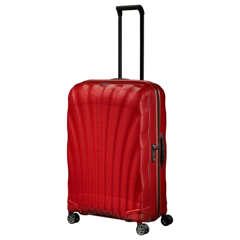 Samsonite Selection C-Lite - 4-Rollen-Trolley 75 cm (chili red)