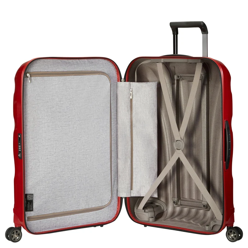 Samsonite Selection C-Lite - 4-Rollen-Trolley 75 cm (chili red)