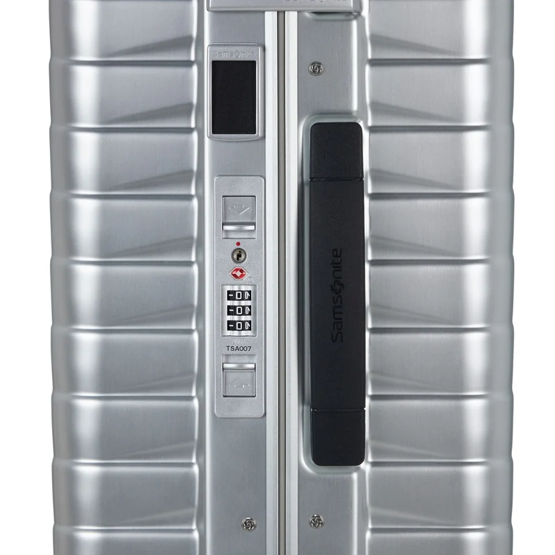 Samsonite Selection Proxis Alu - 4-Rollen-Trolley M 69 cm (aluminium)