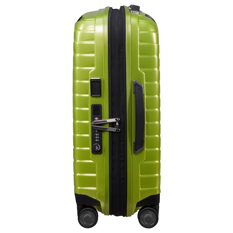 Samsonite Selection Proxis - 4-Rollen Kabinentrolley 55 cm erw. USB (lime)