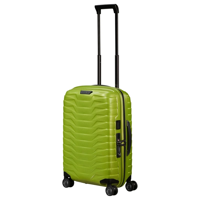 Samsonite Selection Proxis - 4-Rollen Kabinentrolley 55 cm erw. USB (lime)