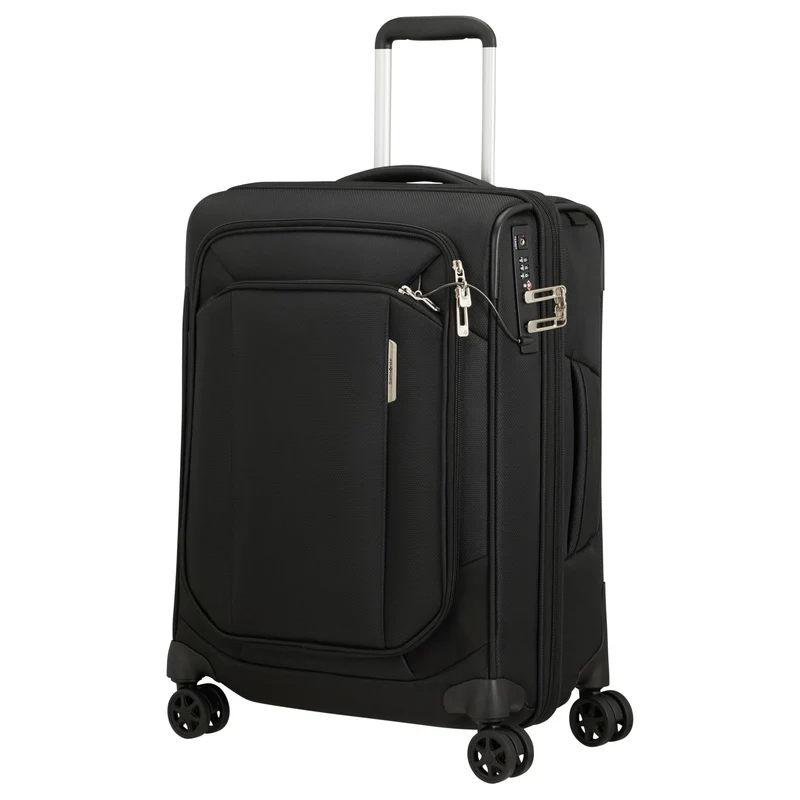 Samsonite Selection Respark - 4-Rollen-Kabinentrolley 55 cm erw. (ozone black)