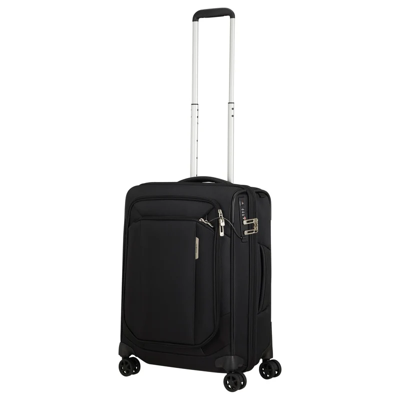 Samsonite Selection Respark - 4-Rollen-Kabinentrolley 55 cm erw. (ozone black)