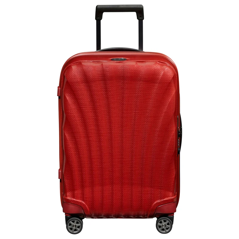Samsonite Selection C-Lite - 4-Rollen Kabinentrolley 55 cm USB (chili red)