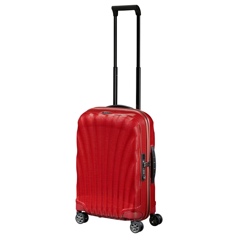 Samsonite Selection C-Lite - 4-Rollen Kabinentrolley 55 cm USB (chili red)