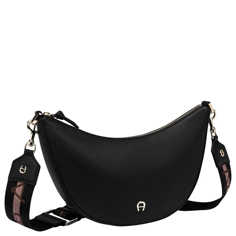 Aigner Zita - Schultertasche S 30 cm (black coloured)