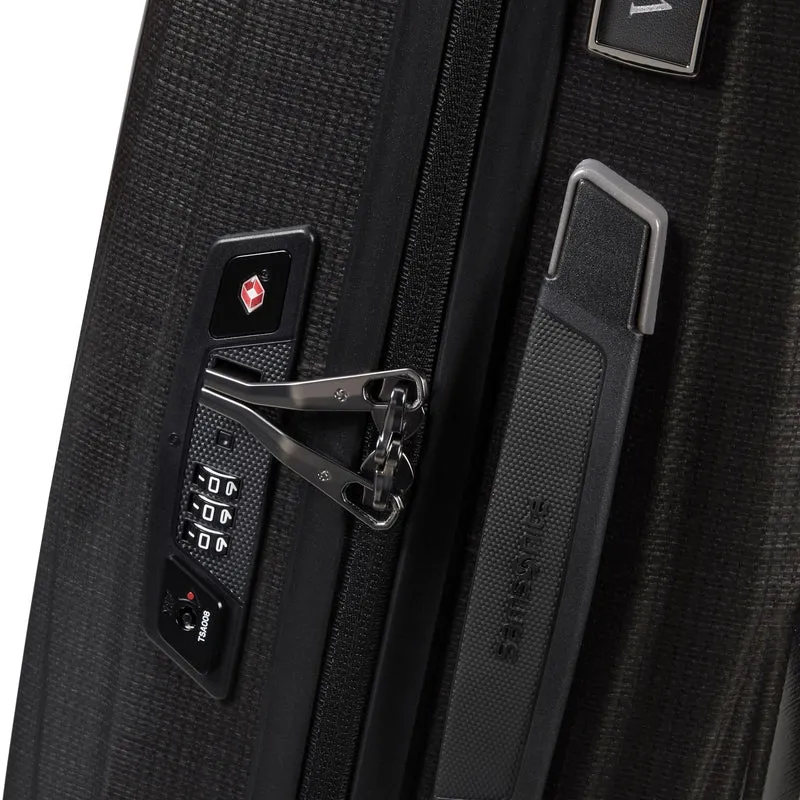 Samsonite Selection Major-Lite - 4-Rollen-Kabinentrolley S 55 cm erw. (schwarz)