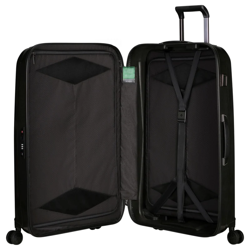 Samsonite Selection Major-Lite - 4-Rollen-Trolley L 77 cm (schwarz)