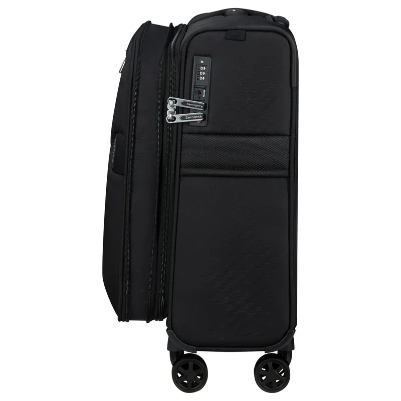 Samsonite Selection Urbify - 4-Rollen-Kabinentrolley 55 cm erw. (black)