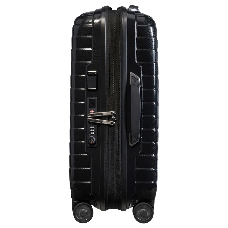 Samsonite Selection Proxis - 4-Rollen Kabinentrolley 55 cm erw. USB (schwarz)