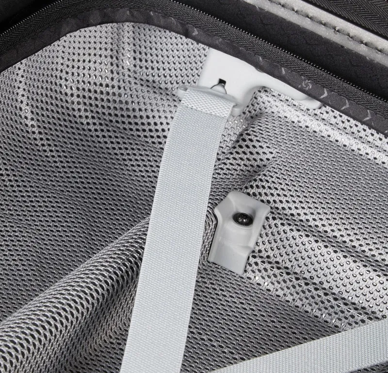 Samsonite Selection Proxis - 4-Rollen Kabinentrolley 55 cm erw. USB (schwarz)