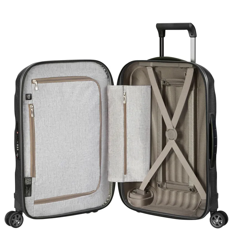 Samsonite Selection C-Lite - 4-Rollen Kabinentrolley 55 cm USB (black)