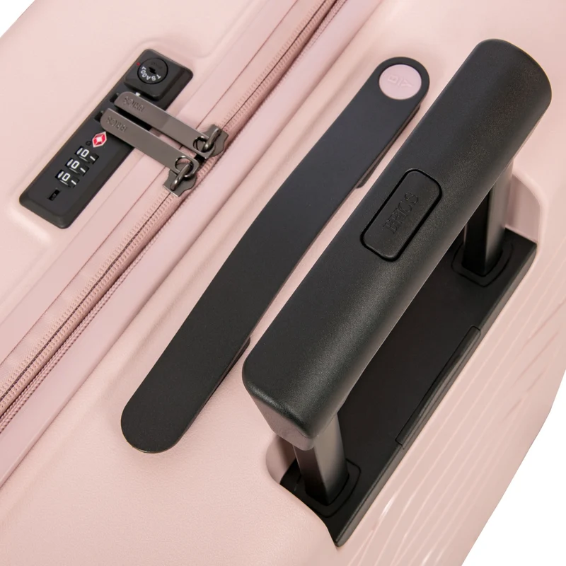 Brics BY Ulisse - 4-Rollen-Trolley 71 cm erw. (pearl pink)